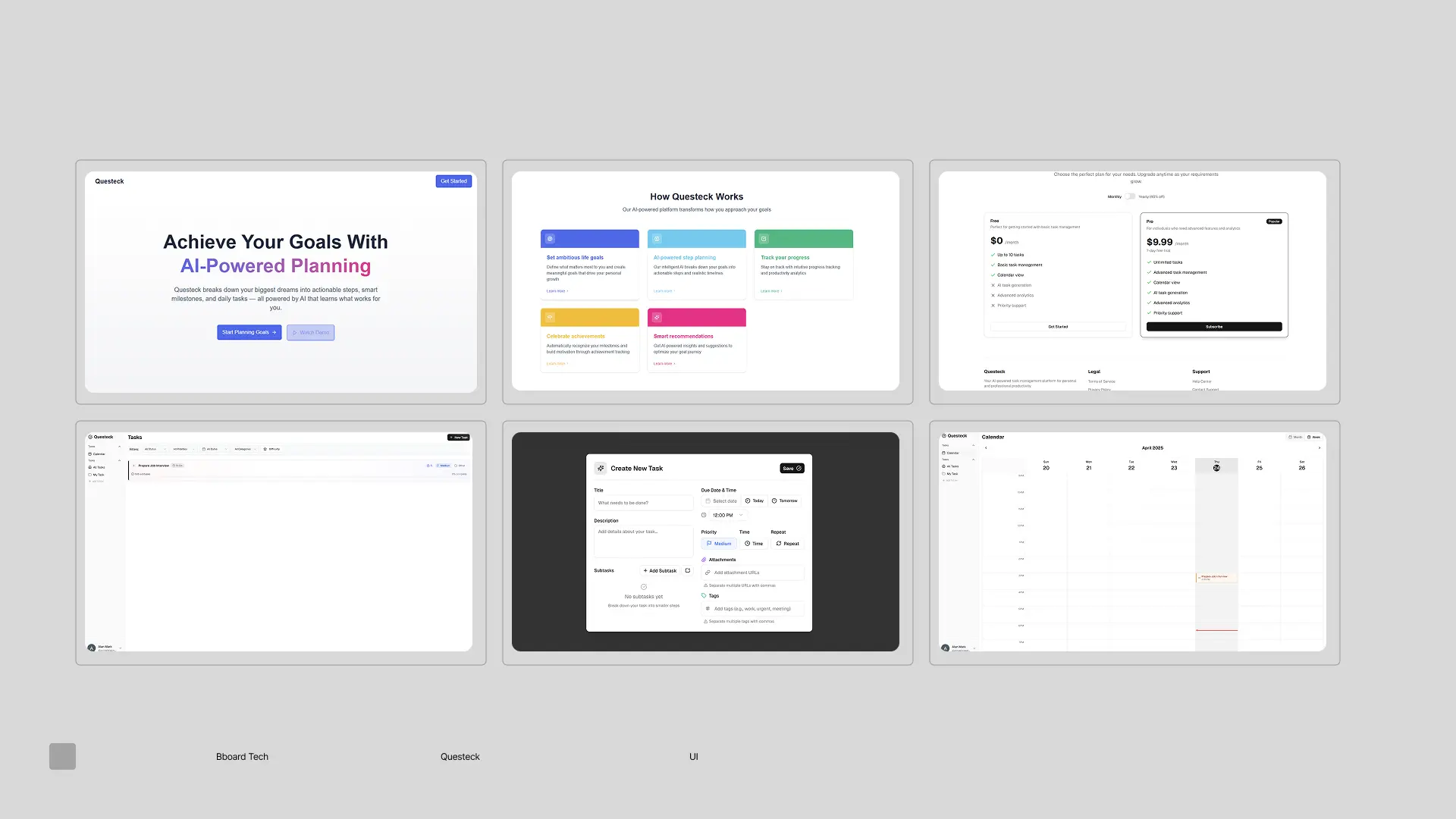 Questeck project screenshot